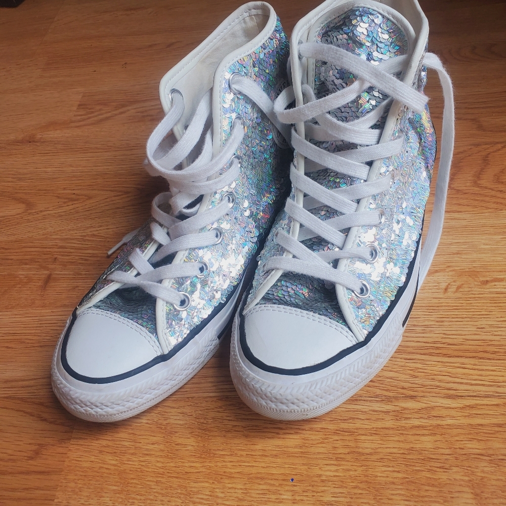 Sequin Converse